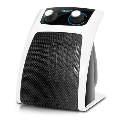 cecotec Ready Warm 6050 Ceramic Pisa User manual cecotec Ready Warm 6050 Ceramic Pisa User manual