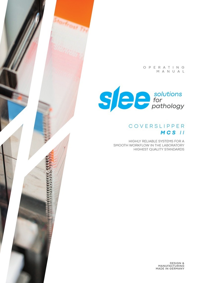Slee MCS II operating manual