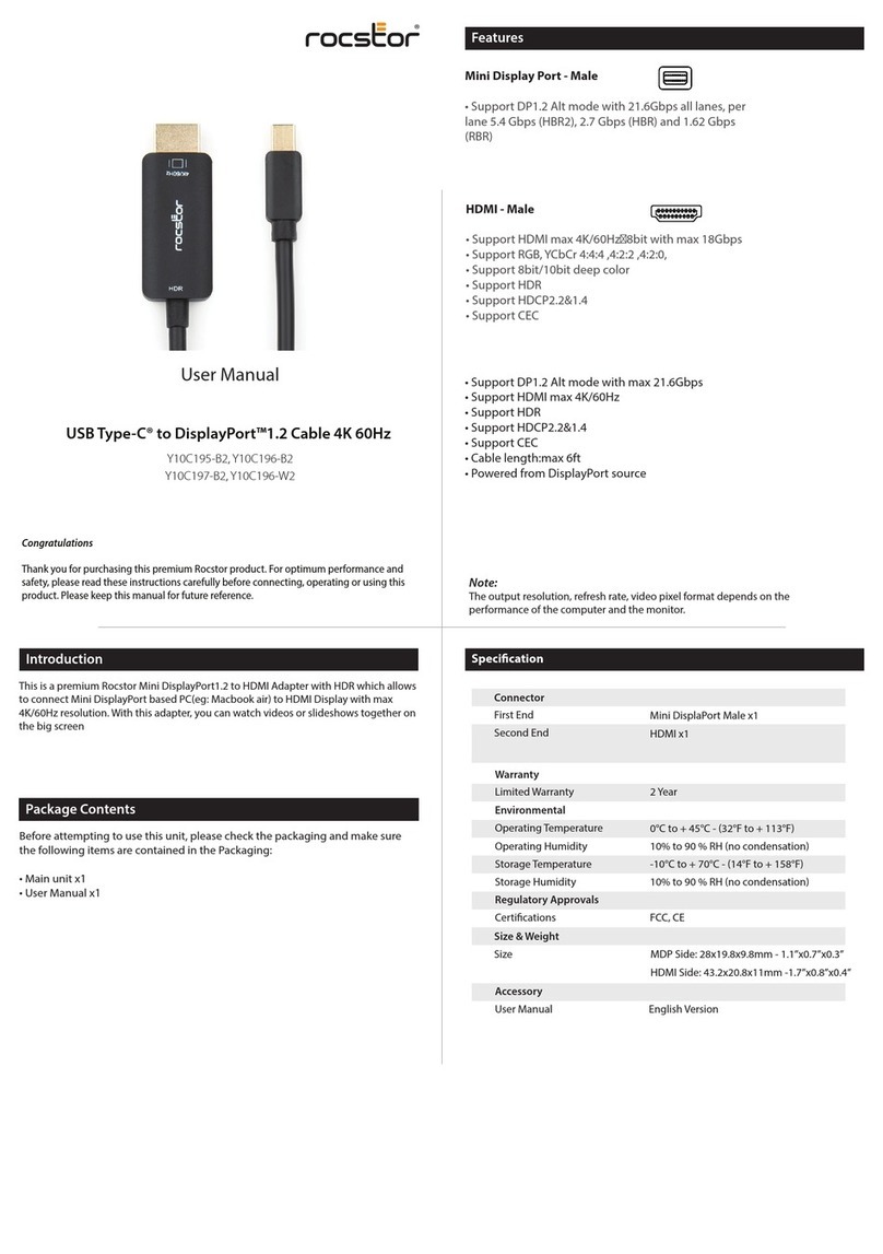 Rocstor Y10C195-B2 user manual