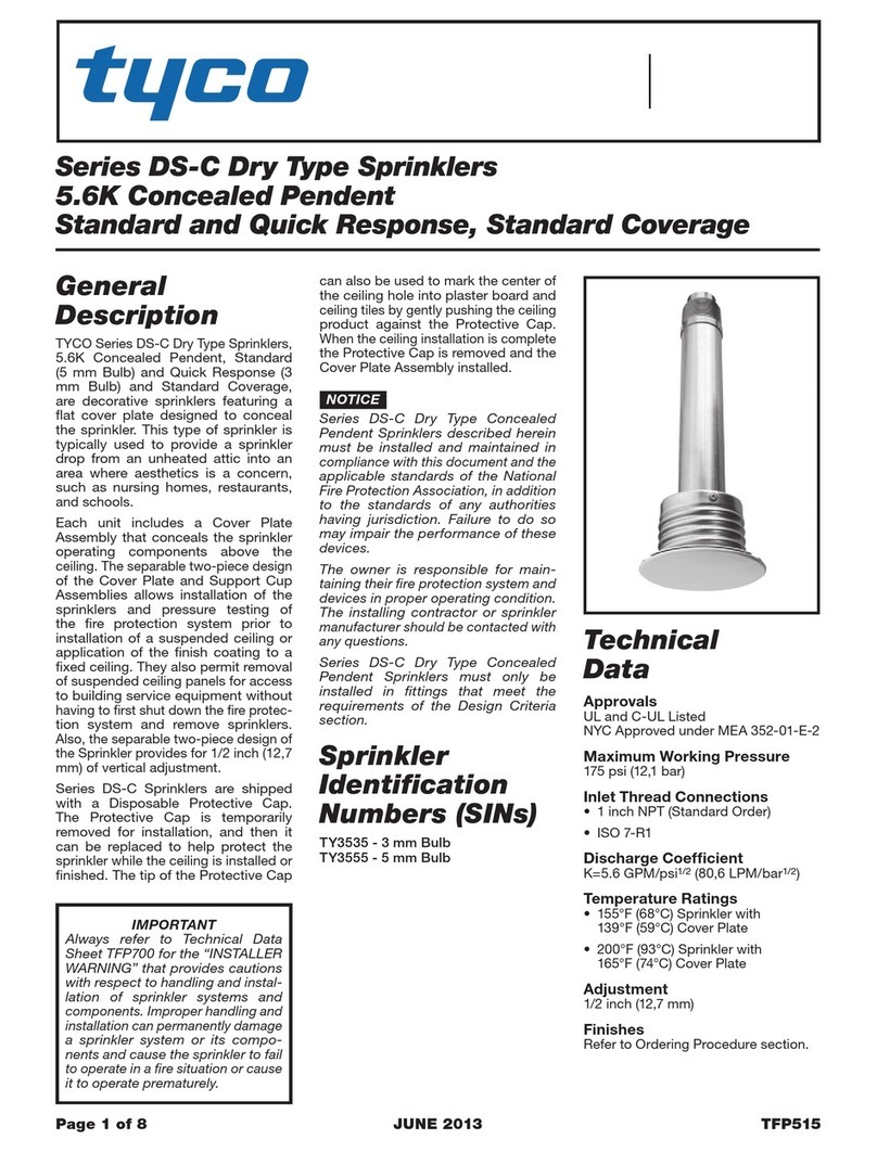 Tyco DS-C Series User manual