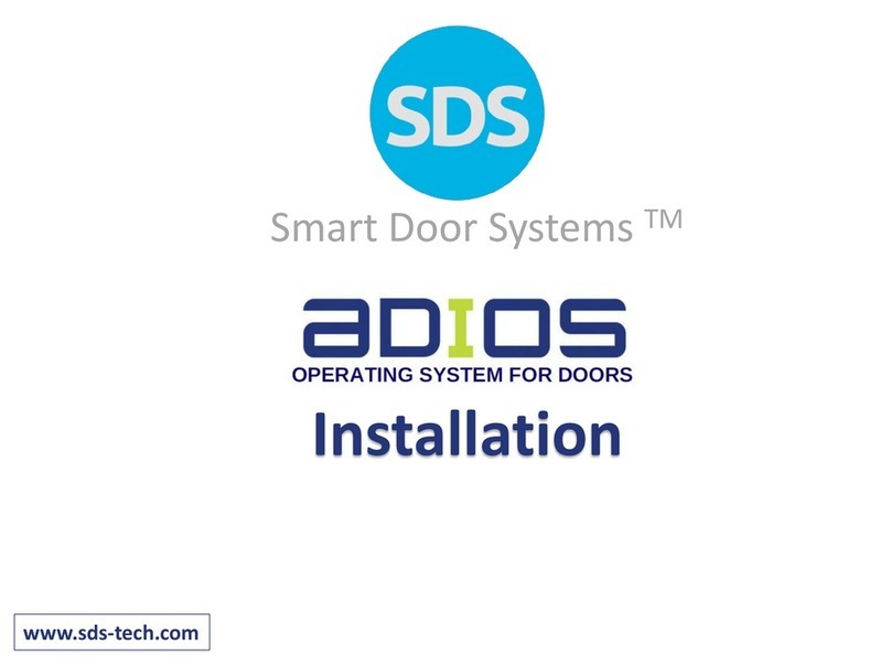 SDS Smart Door System ADIOS Installation