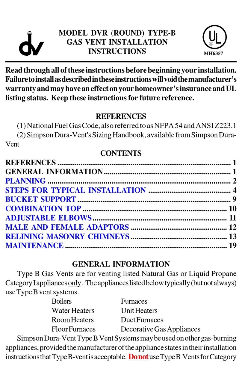 DuraVent DVR installation instructions