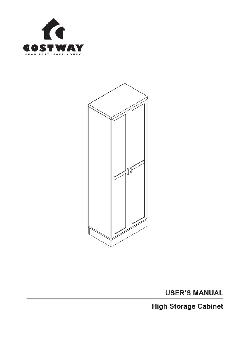 Costway High Storage Cabinet user manual