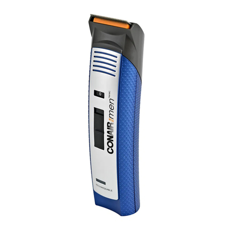 Conair For Men GMT836C Instruction booklet