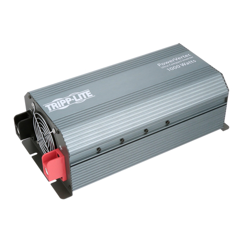 Tripp Lite PowerVerter PV 1000HF User manual Tripp Lite PowerVerter PV 1000HF User manual