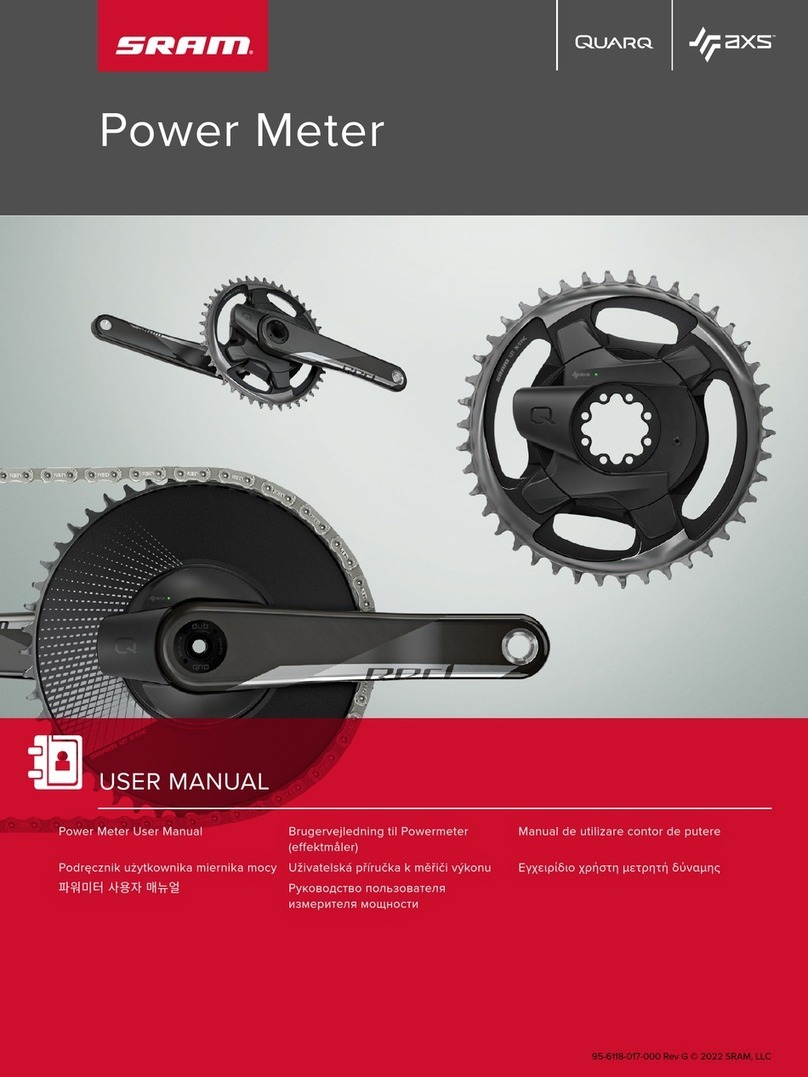SRAM AXS POWER METER user manual