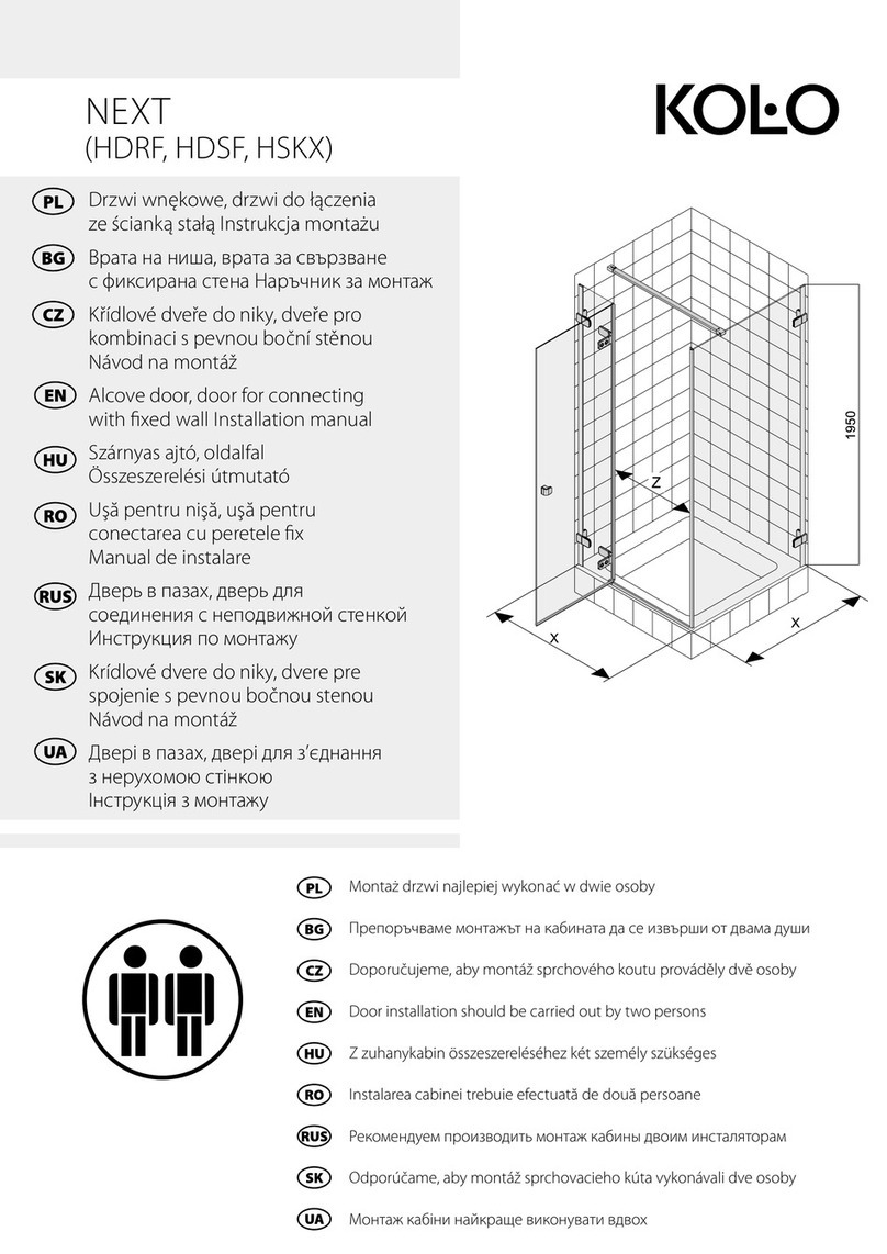 KOLO NEXT HDRF Series installation manual KOLO NEXT HDRF Series installation manual