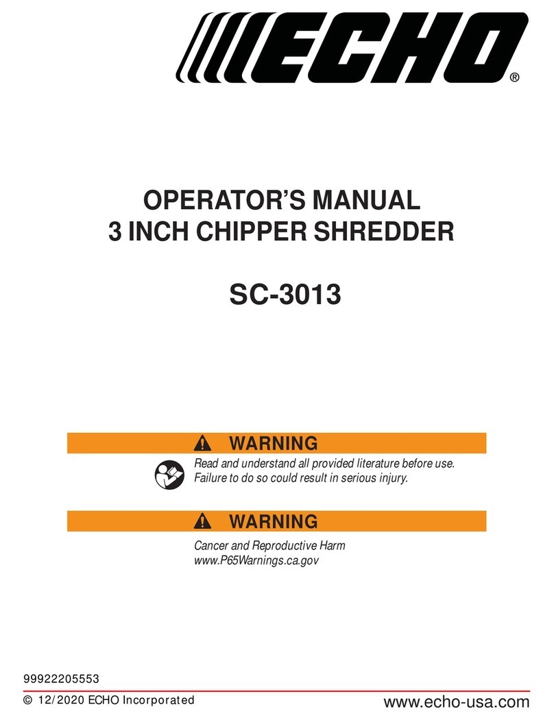 Echo SC-3013 User manual