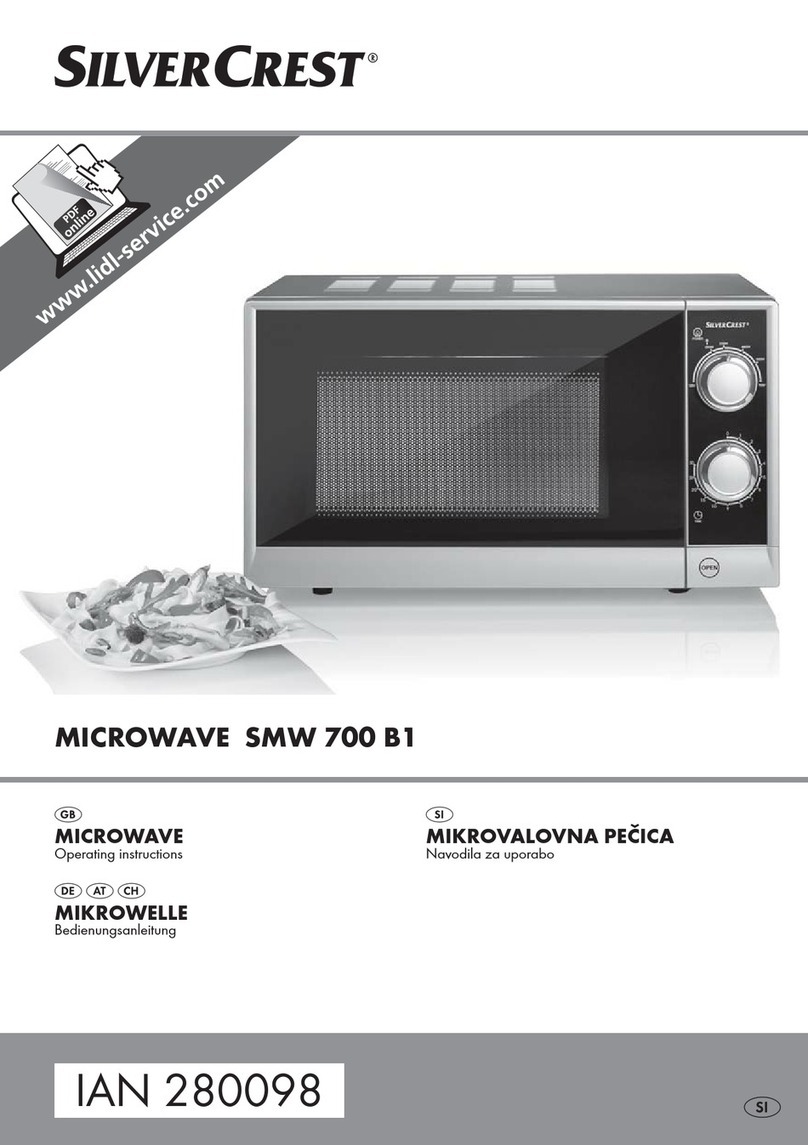 Silvercrest SMW 700 B1 User manual Silvercrest SMW 700 B1 User manual
