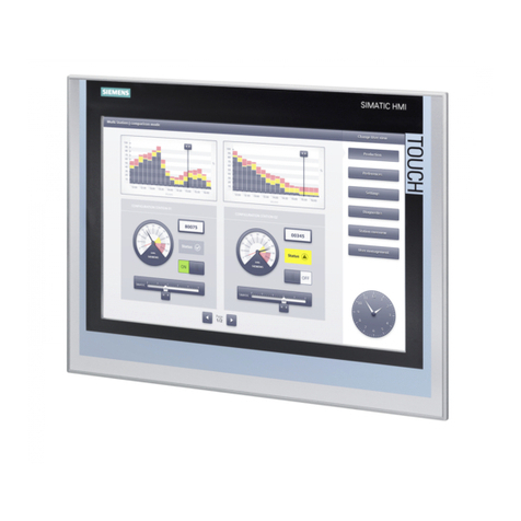 Siemens SIMATIC HMI Start-up instructions