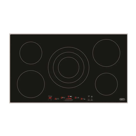 Defy DHD414 GEMINI 820 TC BEVEL User manual