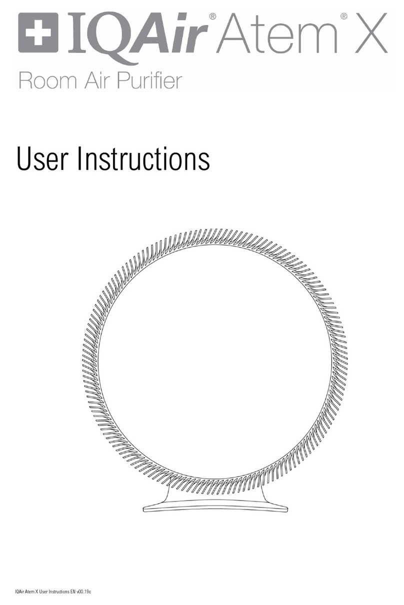 IQAir Atem X User instructions