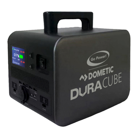 Dometic GO POWER DURACUBE-500 user manual