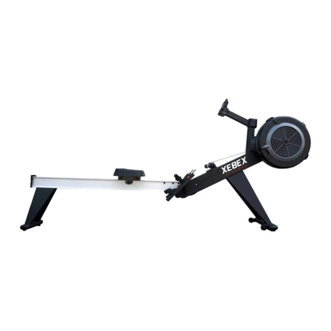 Xebex Fitness ROWER SMART CONNECT 2.0 BA+ manual