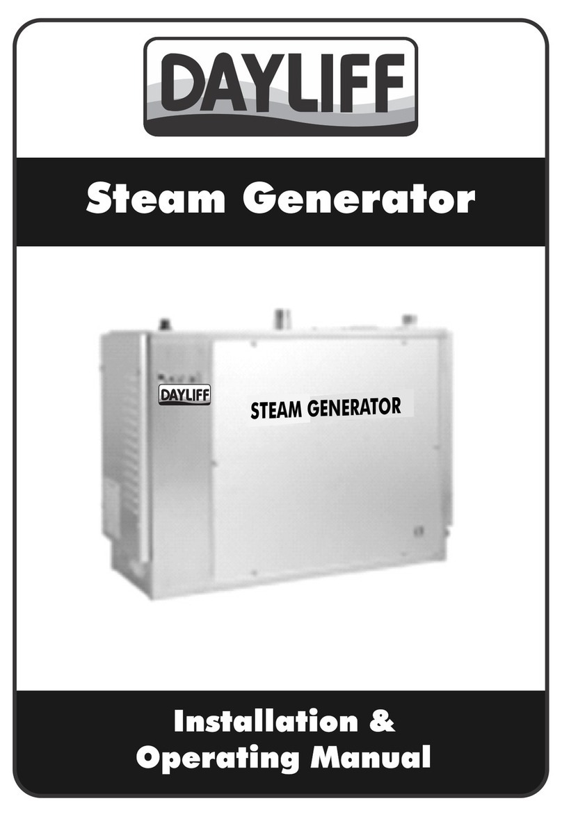DAYLIFF DSTEAM90 Installation instructions