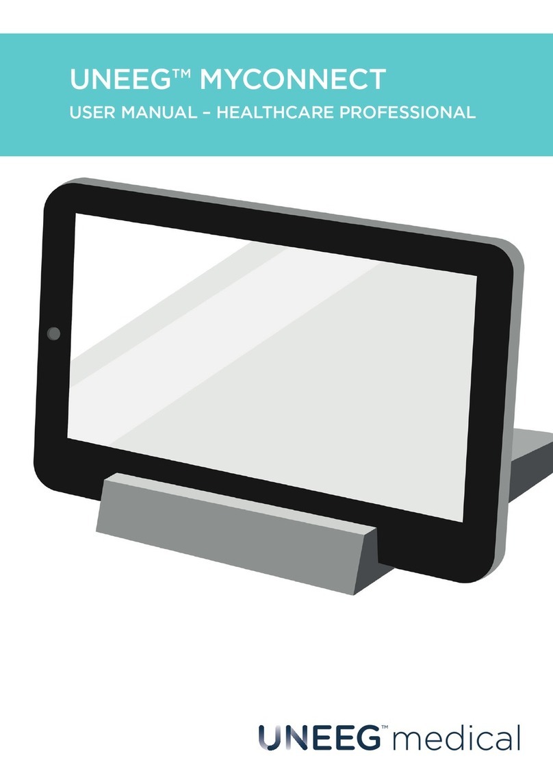 uneeg MEDICAL MYCONNECT User manual