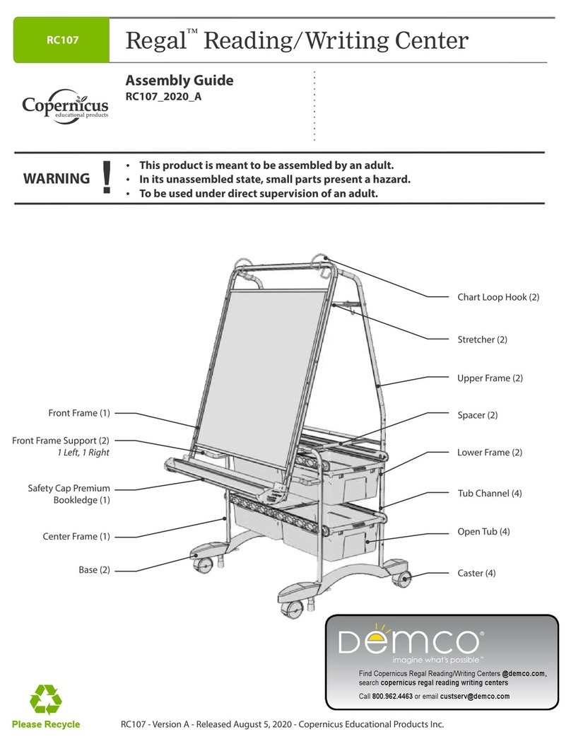 Demco Copernicus Regal RC107 Assembly guide Demco Copernicus Regal RC107 Assembly guide
