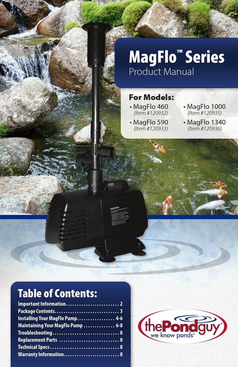 ThePondguy MagFlo Series product manual