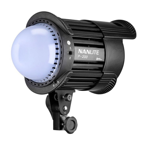 NANLITE P-100 user manual