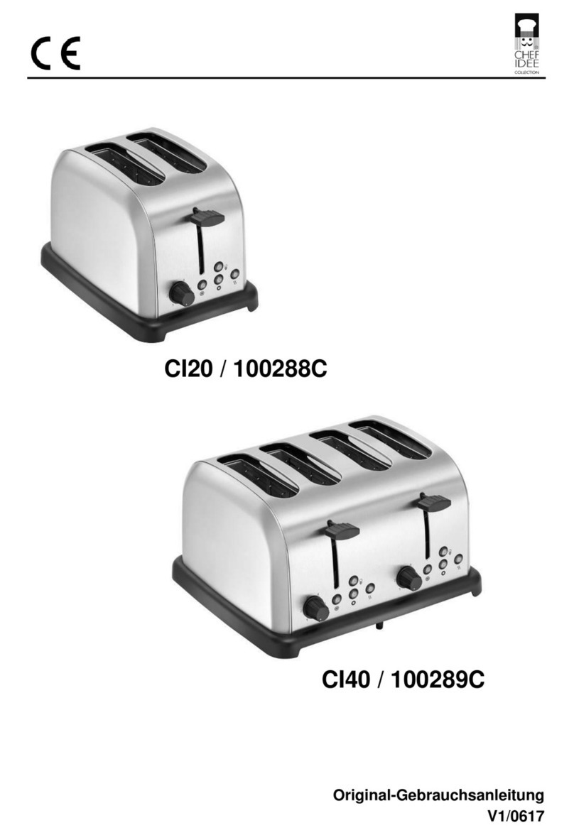 Bartscher CI20 User manual