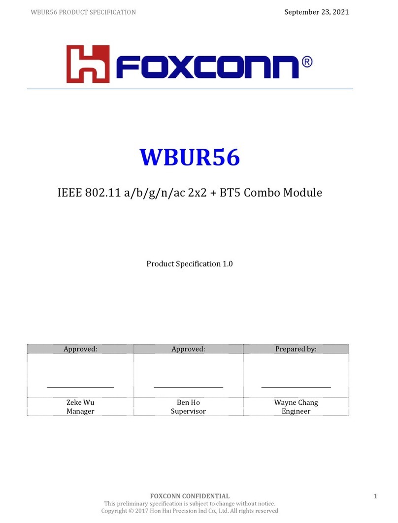 Foxconn WBUR56 manual