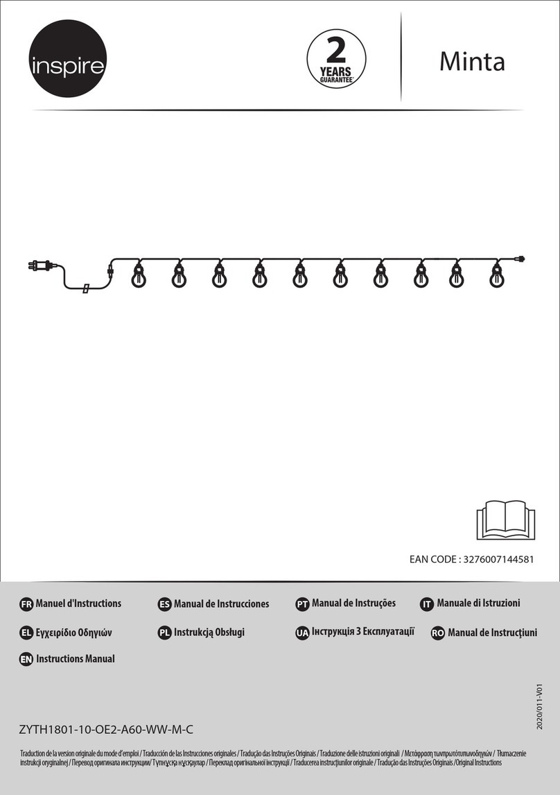 Inspire ZYTH1801-10-OE2-A60-WW-M-C User manual