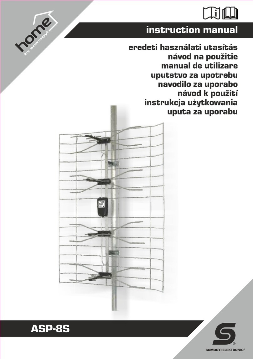 Somogyi home ASP-8S instruction manual