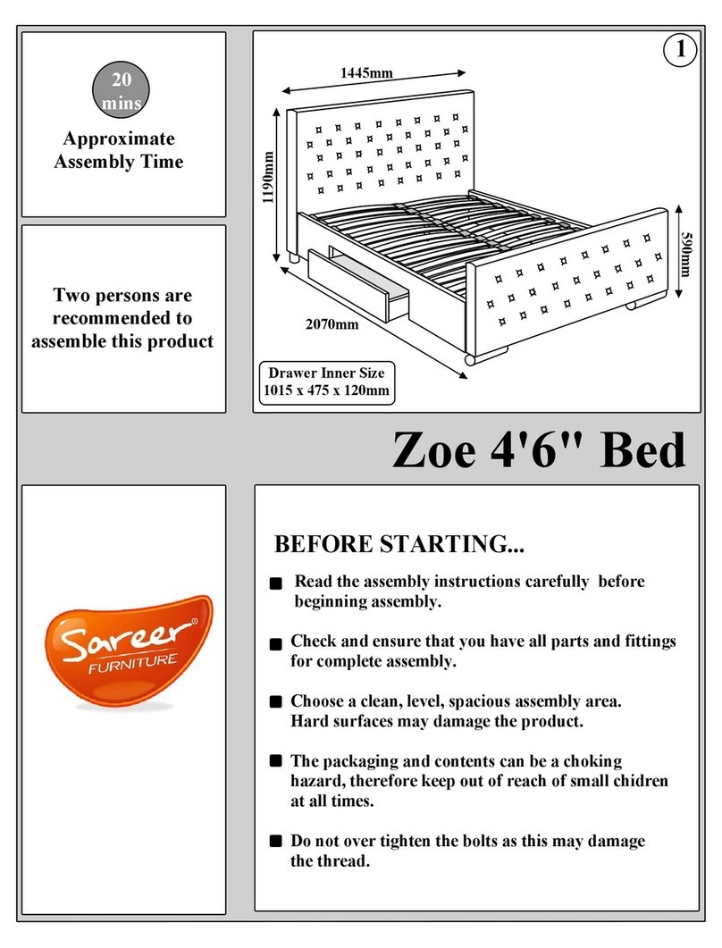 Sareer Zoe 4'6" User manual Sareer Zoe 4'6" User manual