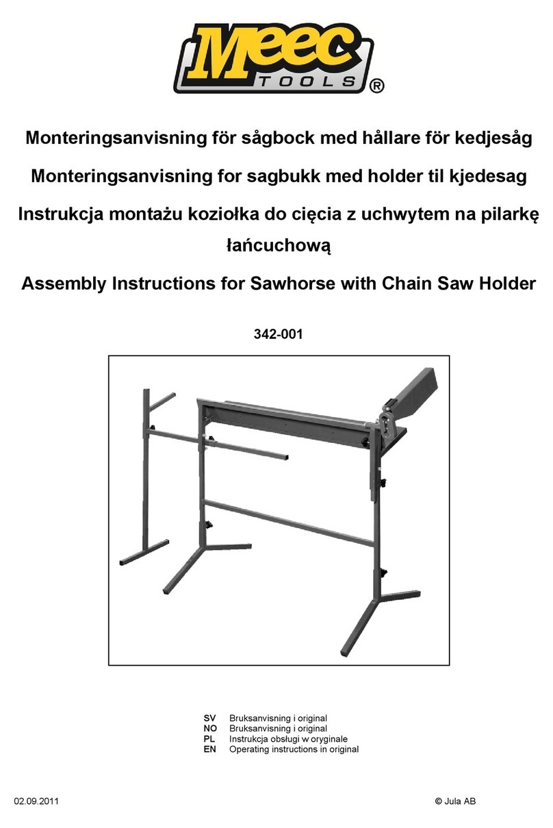 Meec tools 342-001 Assembly instructions