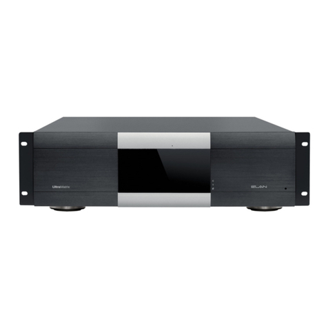Elan UltraMatrix Series Installation