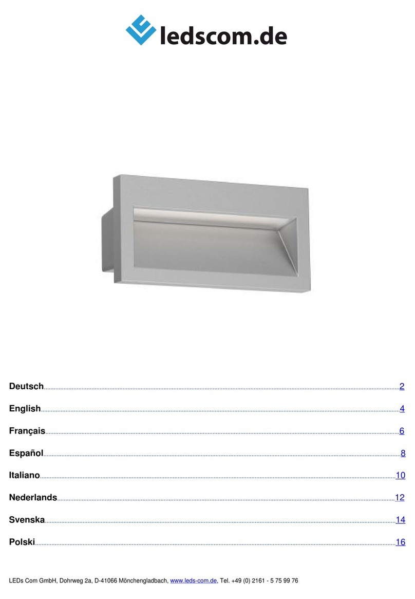 ledscom LC-EL-125-WW User manual
