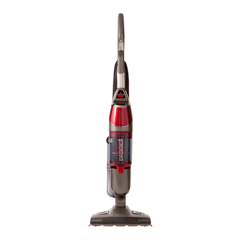 Bissell SYMPHONY PET 1132 Series instructions