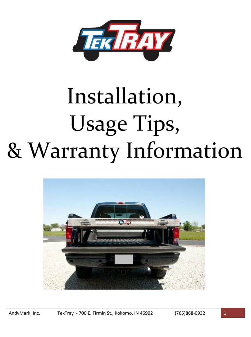 AndyMark TEKTRAY Installation and Usage