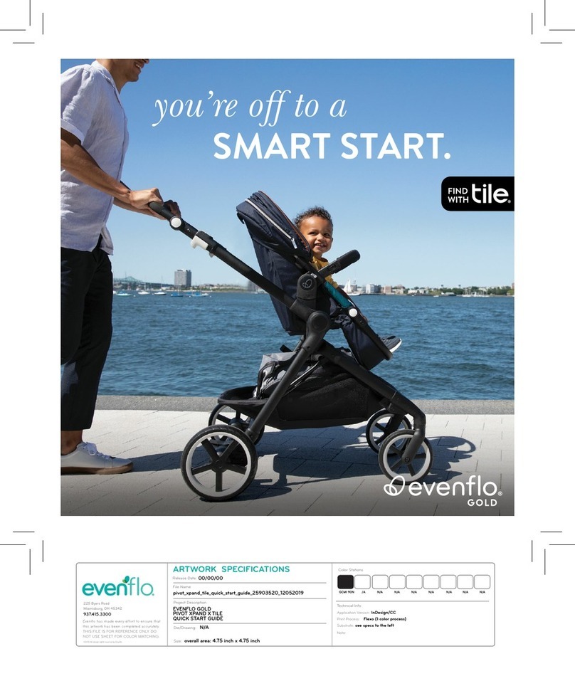 Evenflo GOLD PIVOT XPAND X TILE User manual