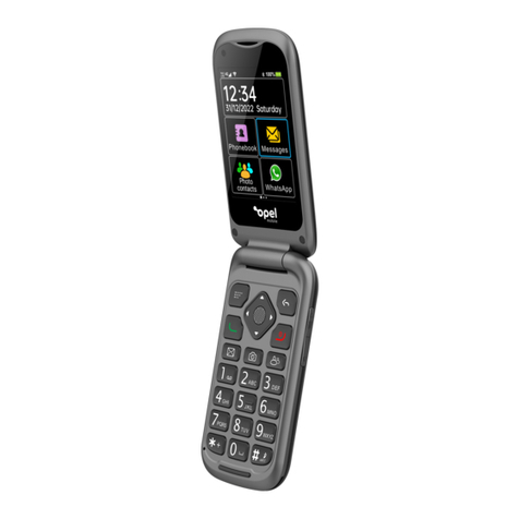 Opel mobile TouchFlip User manual
