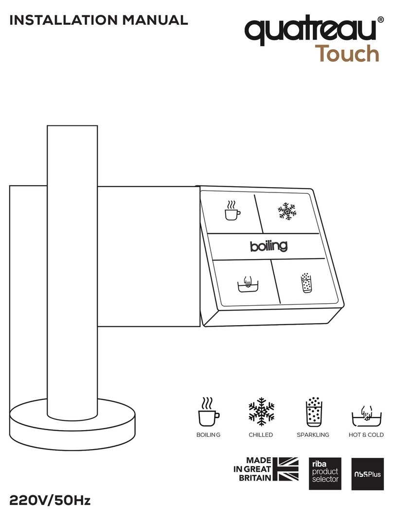 Quatreau Touch 553-B User manual