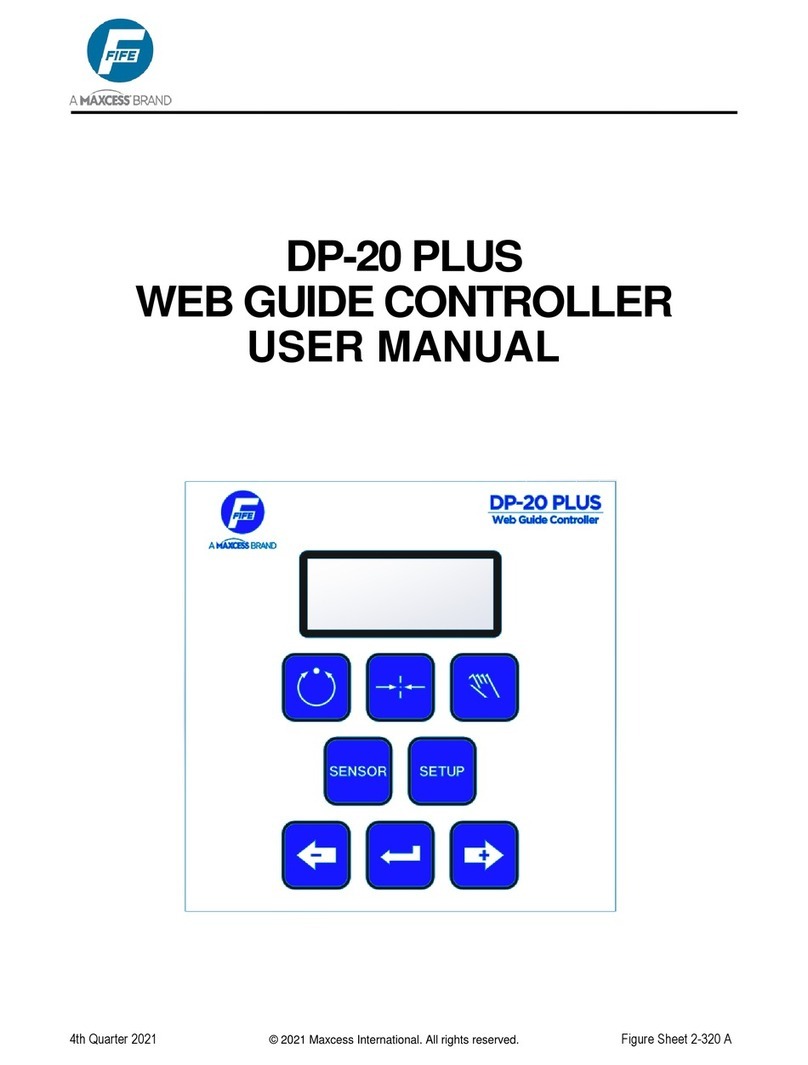 Maxcess FIFE DP-20 PLUS User manual