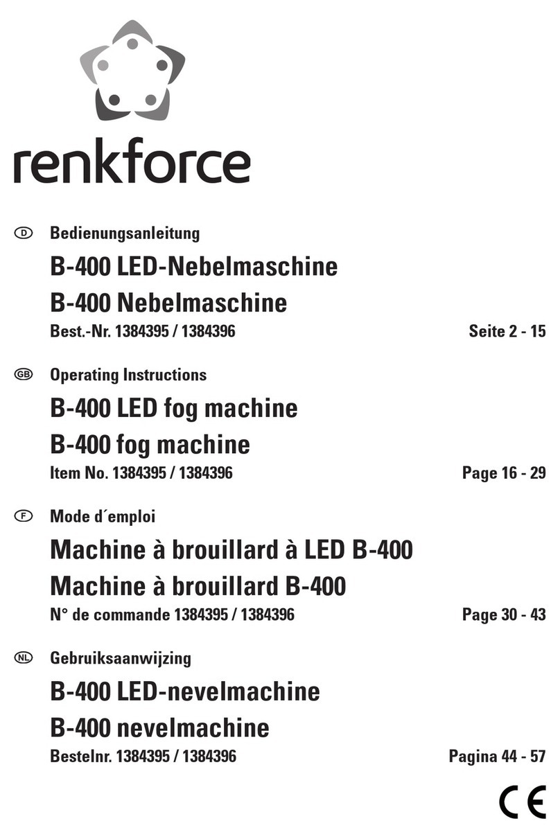 Renkforce B-400 User manual