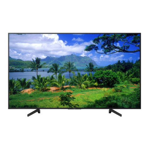 Sony Bravia KD-55XG7005 User manual