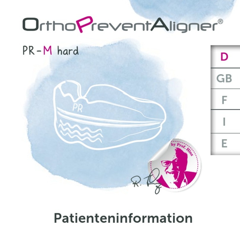 Dr. Hinz OrthoPreventAligner PR-M hard Patient Information