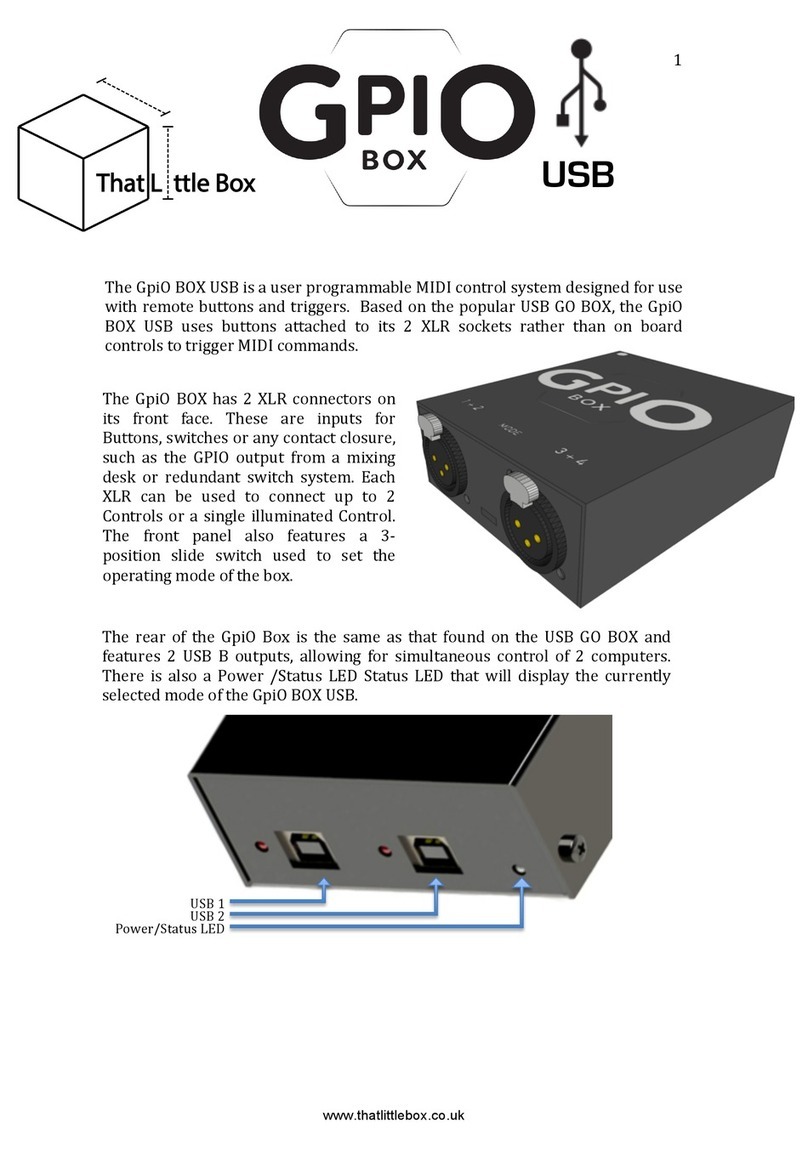 That Little Box GpiO BOX USB manual