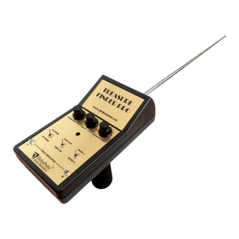 Notsi DeltaPulse Treasure Finder PRO user manual Notsi DeltaPulse Treasure Finder PRO user manual