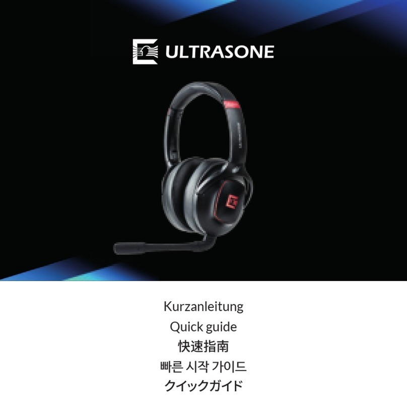 Ultrasone METEOR ONE quick guide