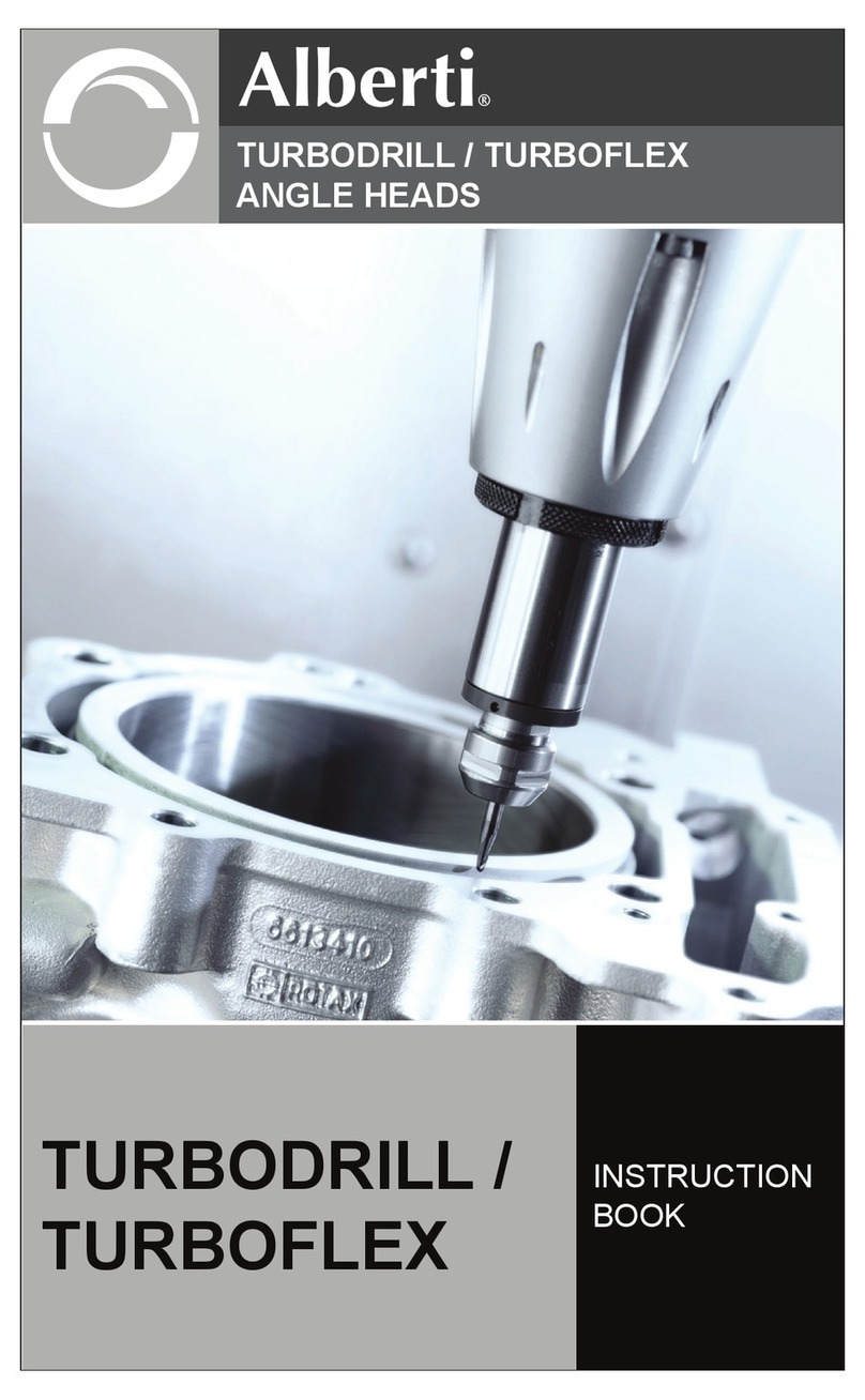 ALBERTI TURBODRILL Instruction book