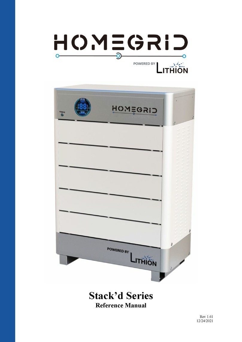 HOMEGRID Stack'd Series Reference manual