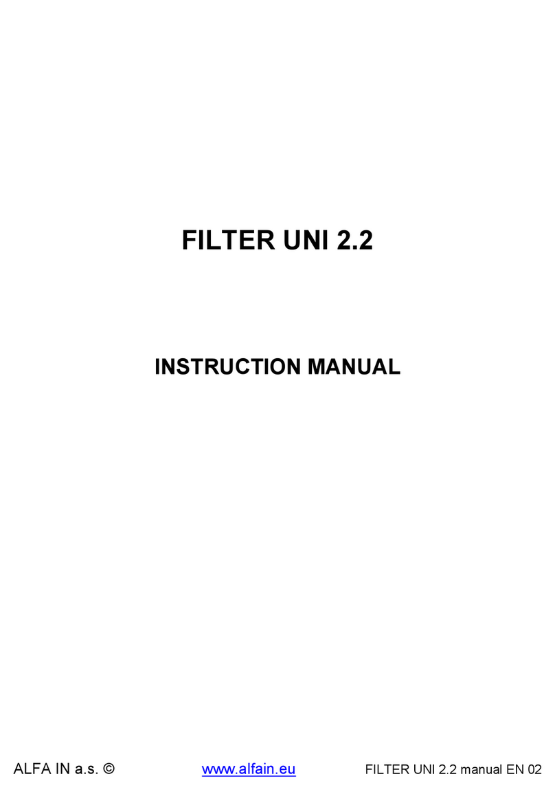 Alfa Network FILTER UNI 2.2 User manual