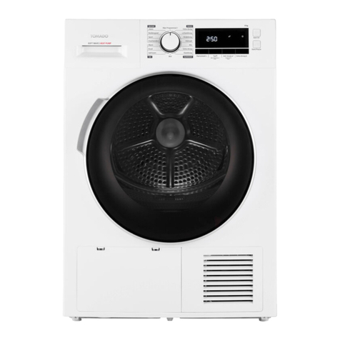 tomado TDH8001W instruction manual