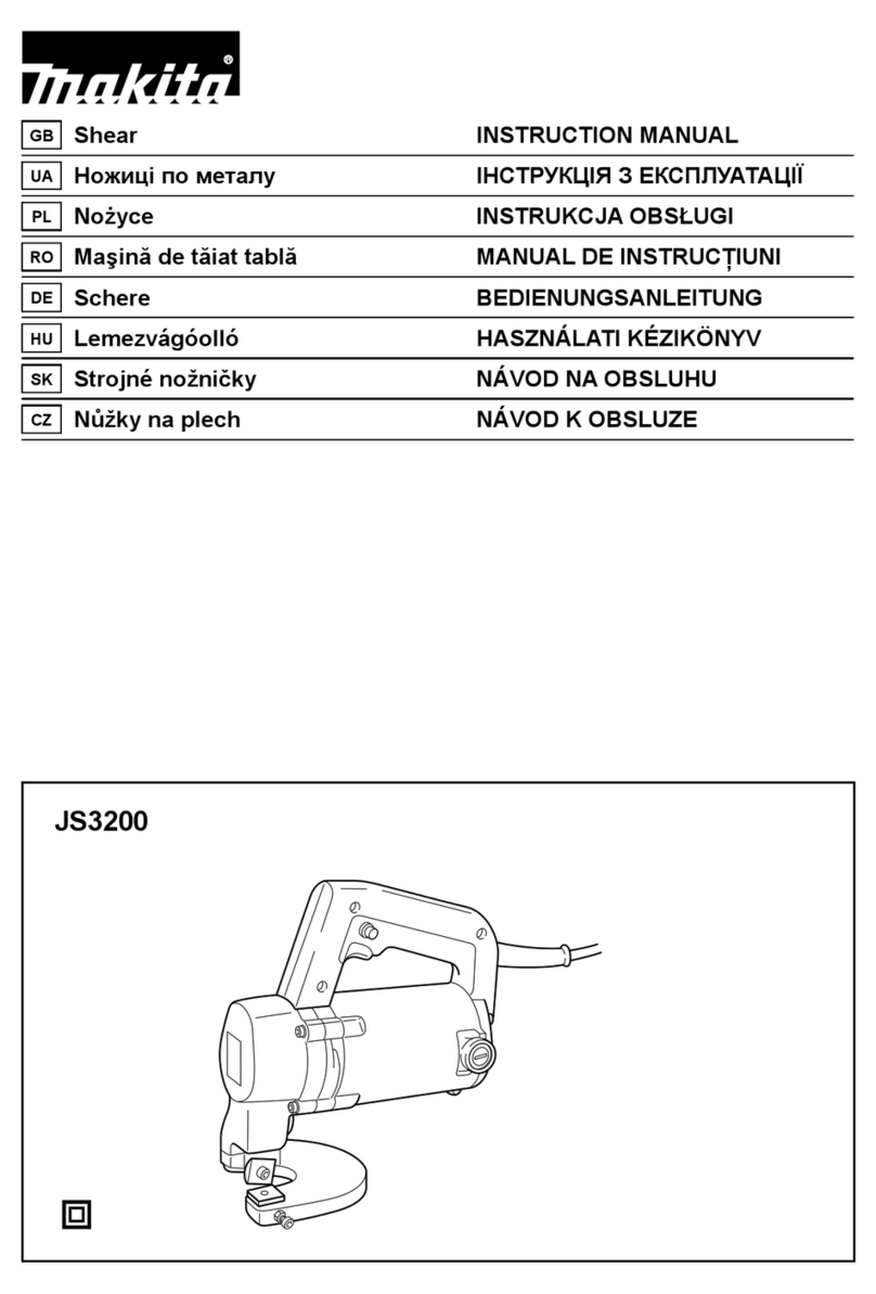 Makita JS3200 User manual Makita JS3200 User manual