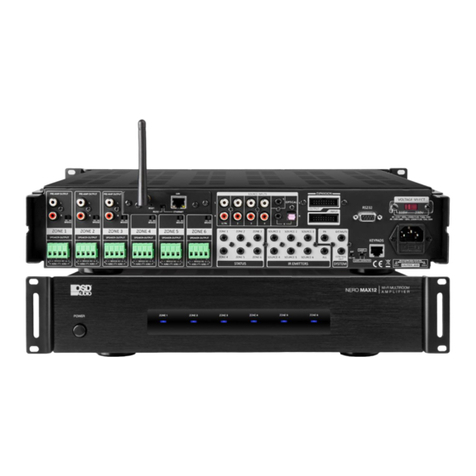 OSD Audio NERO MAX12 User manual