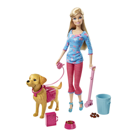 Mattel Barbie BDH74 instructions